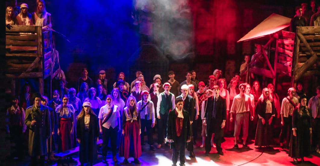 91 College, Les Miserables, musical, theatre, 2020