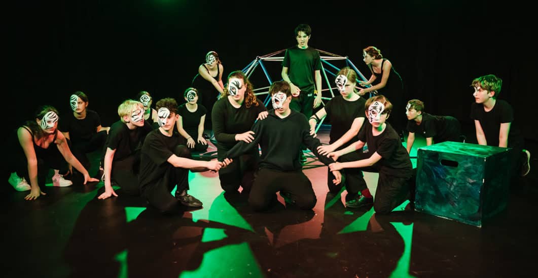 Hurst College, the Jungle Book, drama, studio, performance, 2023, photographer Brighton, James Pike