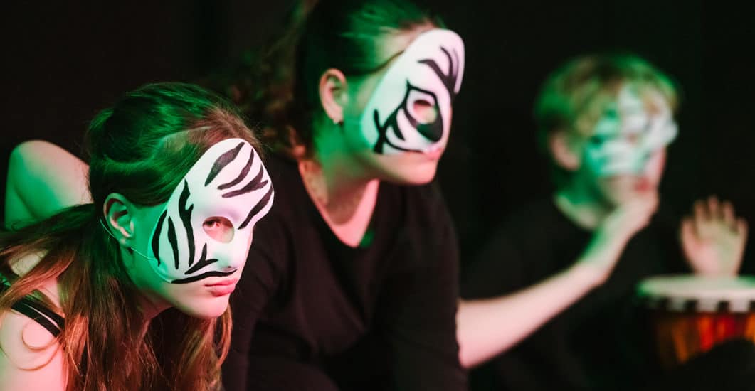 Hurst College, the Jungle Book, drama, studio, performance, 2023, photographer Brighton, James Pike