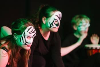 Hurst College, the Jungle Book, drama, studio, performance, 2023, photographer Brighton, James Pike