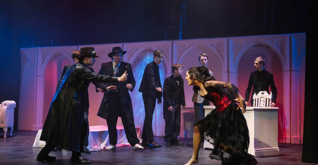 Hurst College, Dracula, musical, production, theatre, 2024